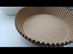 6.3 / Résistance à hautes températures d'Oilproof de 7,9 de pouce d'air revêtements jetables de friteuse