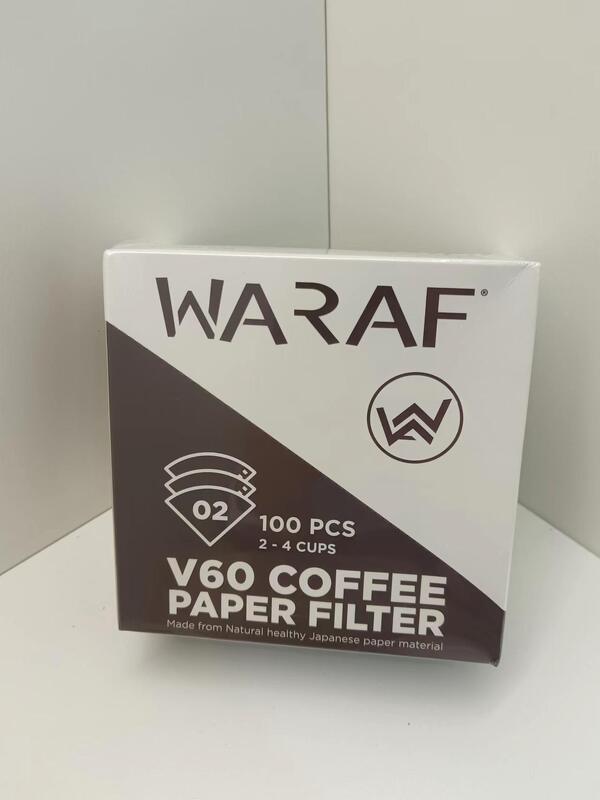 V Shaped Coffee Filter Virgin Wood Pulp Cone Coffee Filters 100 Count Disposable For Pour Over Coffee Brewing Experience