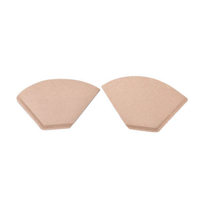 Le café en forme de cône naturel jetable des papiers filtre de café V60 filtre 100PCS par sac
