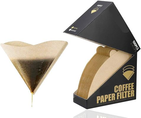 Filtres à café coniques jetables V60 – Disques en papier écologiques pour infusion goutte à goutte de 3 à 4 tasses