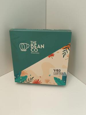 Filtre à café en forme de V 100 Pack Filtres en papier cône jetables pour la fabrication de bière avec une pulpe de bois originale et un design résistant aux déchirures